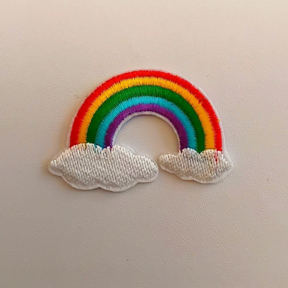 Rainbow  IRON ON PATCH
